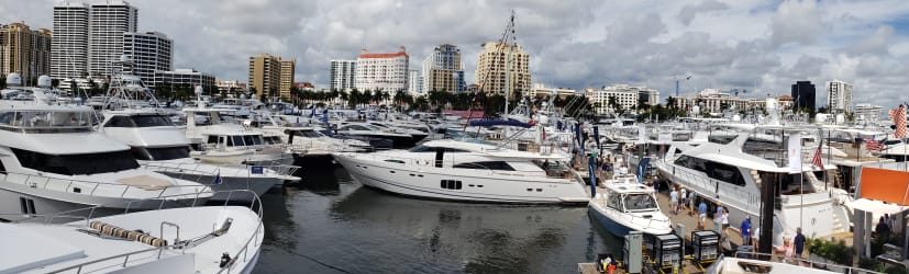 Amazing time at the Palm Beach Boat Show